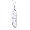 Quartz Tree Of Life Crystal Necklace